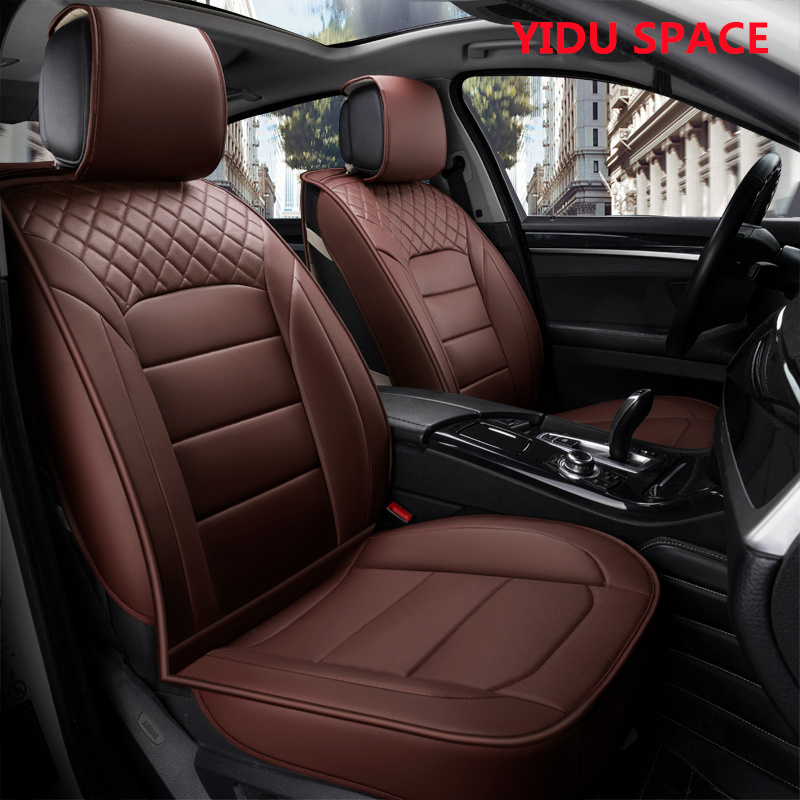 Car Accessories Car Decoration seat Cushion Universal black Leather Car Auto Seat Cover 