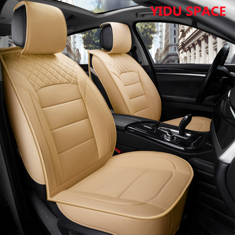 Car Accessories Car Decoration seat Cushion Universal black Leather Car Auto Seat Cover 