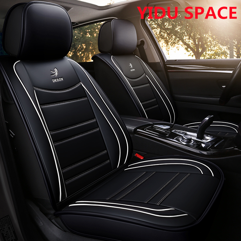 Car Accessory All Weather Universal Super-Fiber Leather Auto Car Seat Cover 