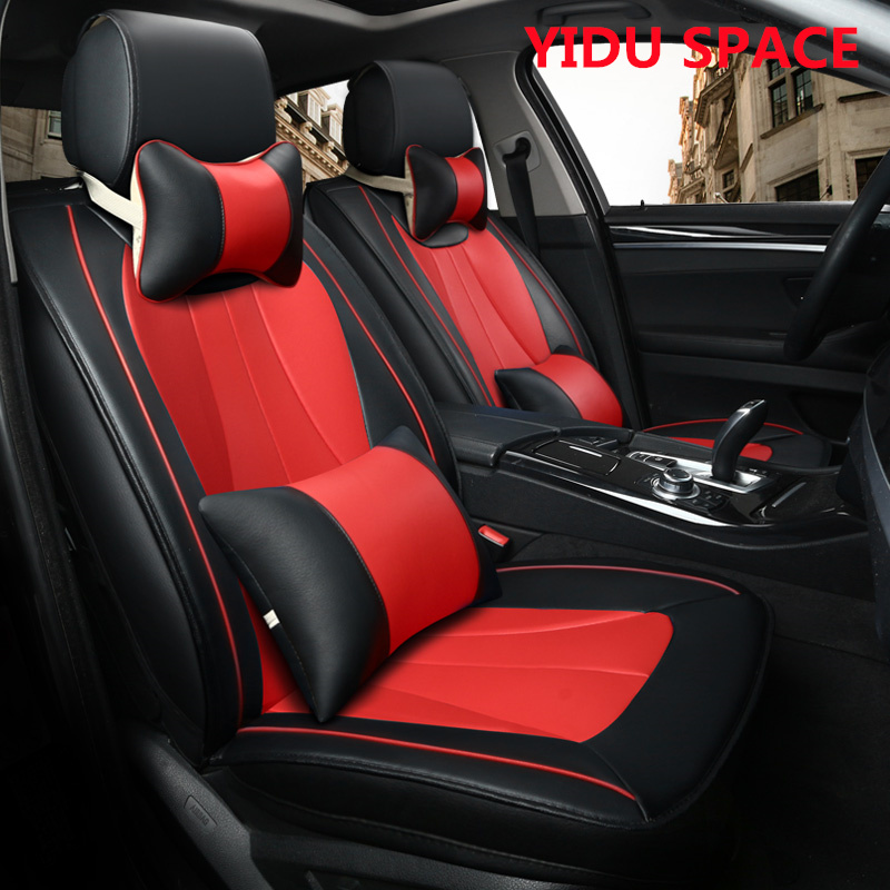 Car Accessory All Weather Universal Super-Fiber Leather Auto Car Seat Cover  