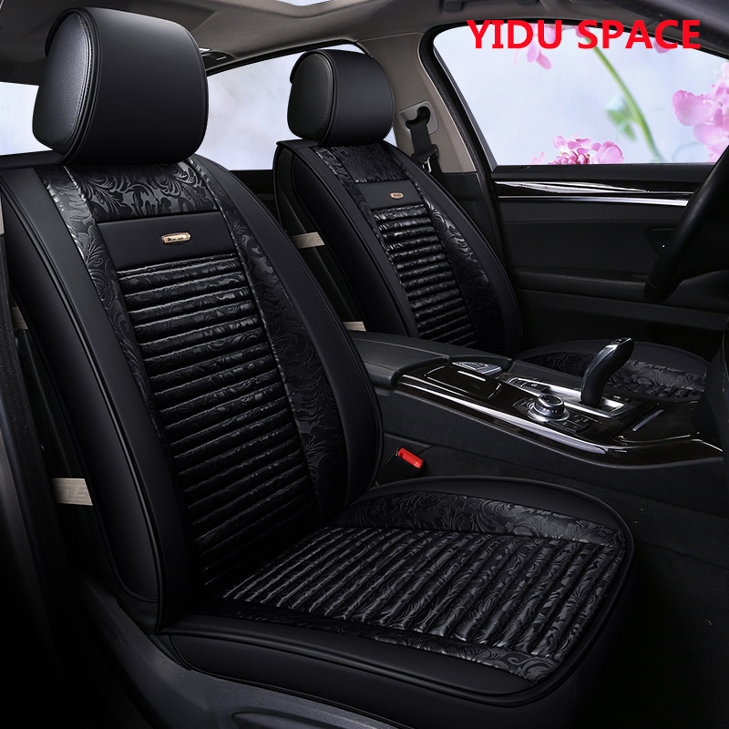 Car Accessory All Weather Universal Super-Fiber Leather Auto Car Seat Cover 