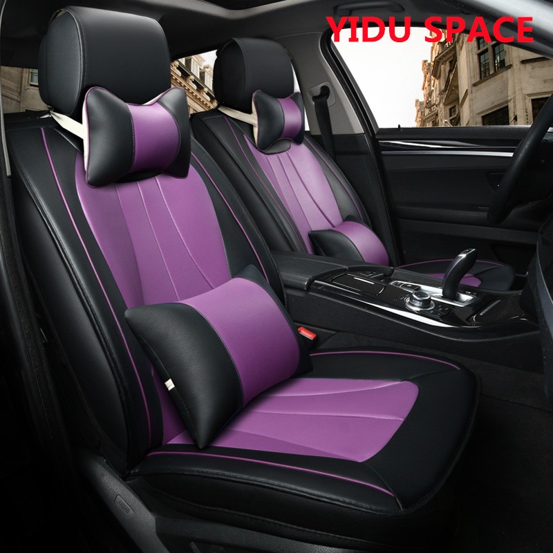 Car Accessory All Weather Universal Leather Auto Car Seat Cover