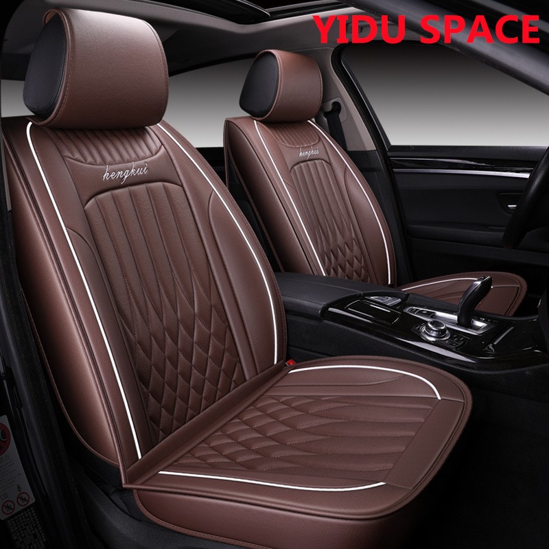 Car Accessory Universal red Leather Car Seat Cushion